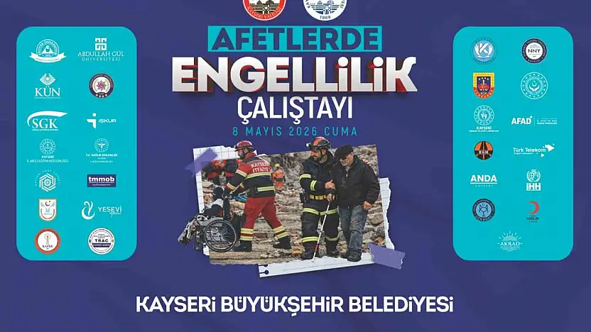 Büyükşehir ve valilik iş birliğinde afetlerde engellilik çalıştayı