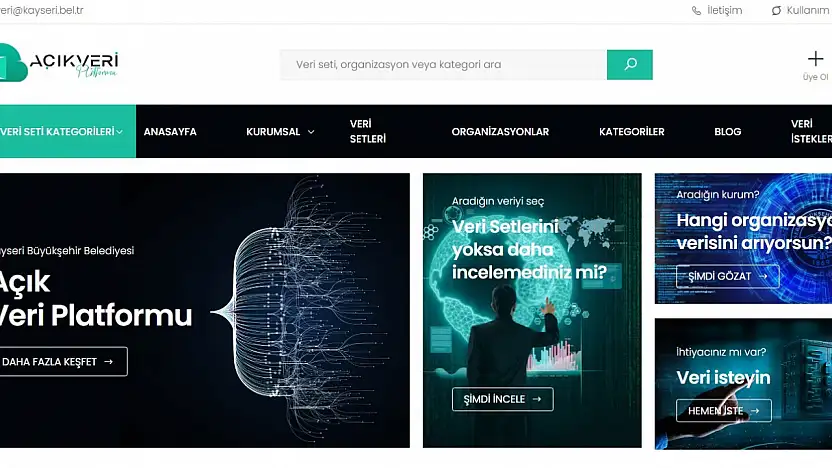 Büyükşehire akıllı şehircilikteki 'açık veri paylaşımı' teşekkürü