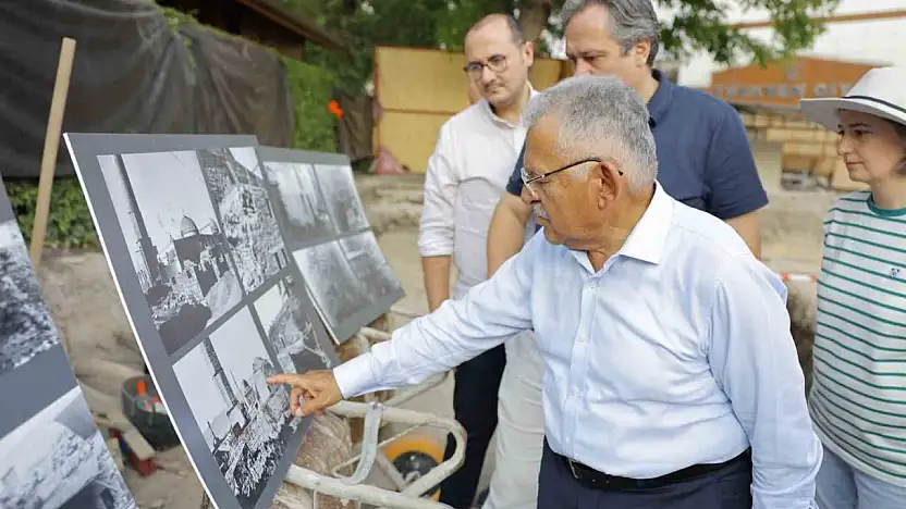 Camikebir'de tarihi miras gün yüzüne çıkıyor