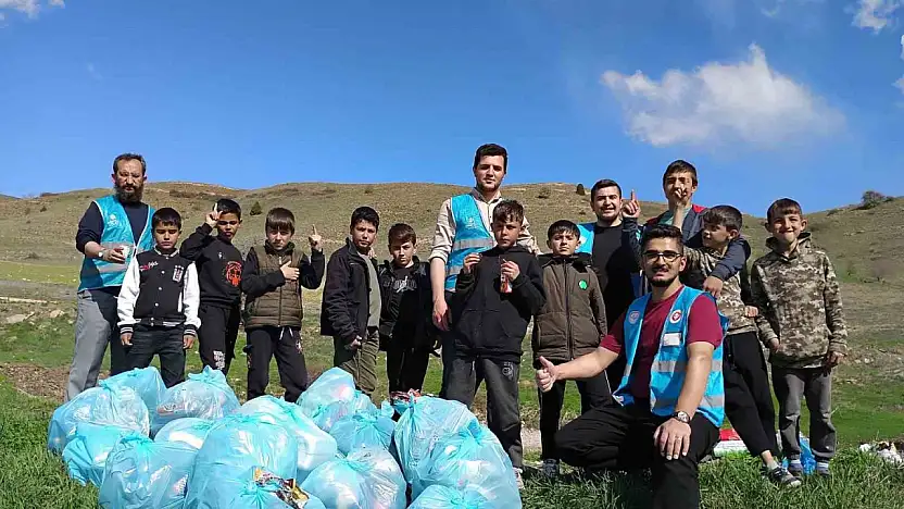 Daha temiz Tomarza için mesire alanları temizlendi