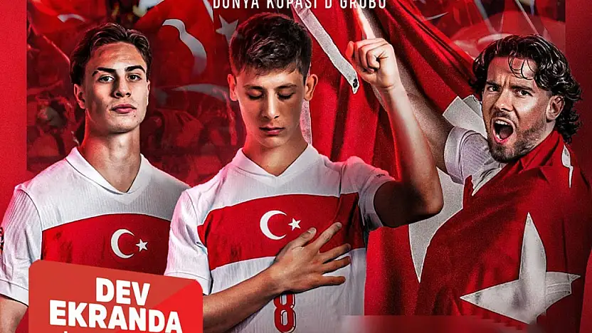 Dev ekranda milli maç heyecanı