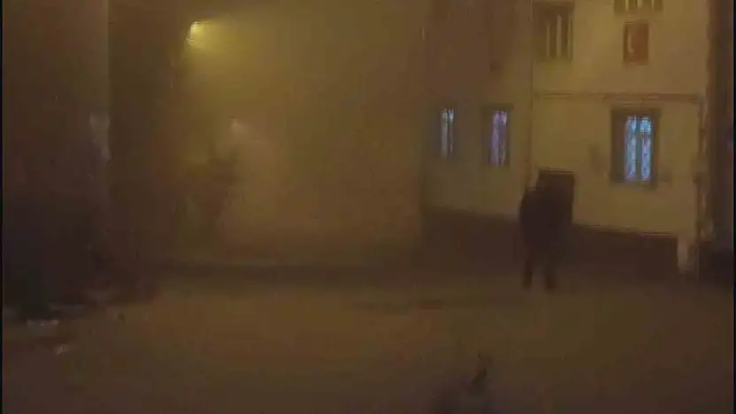 Develi'de yoğun sis etkili oldu