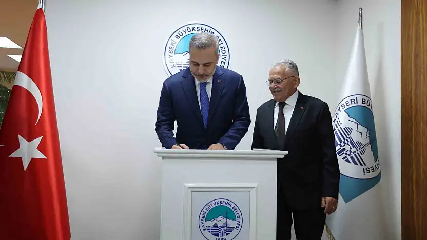 Dışişleri Bakanı Fidan Kayseri'de
