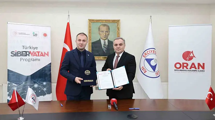 ERÜ'de 'Siber Güvenlik Eğitimi İşbirliği Protokolü' imzalandı