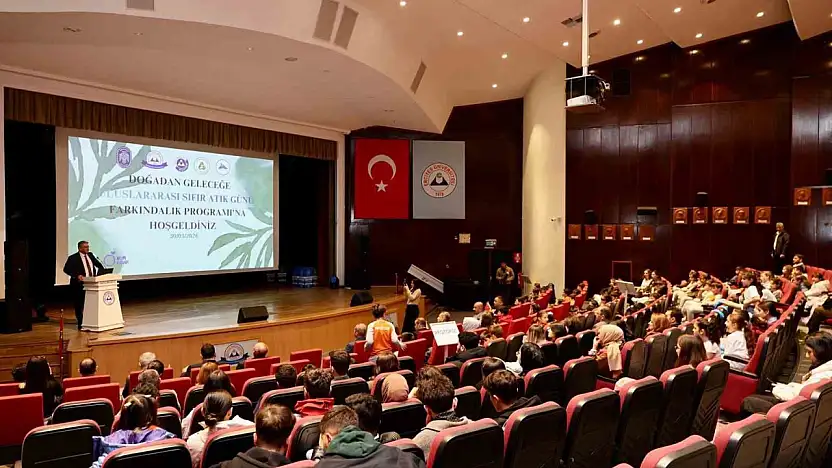 ERÜ'den Uluslararası Sıfır Atık Günü dolayısıyla farkındalık etkinliği