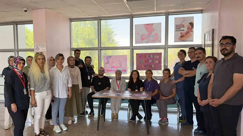 ERÜ Hastaneleri'nde, '1-7 Ağustos Dünya Emzirme Haftası' kutlandı