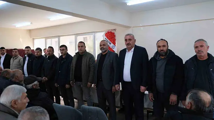 Felahiye Esnaf Odası'nda yeni başkan Muzaffer Güleser oldu