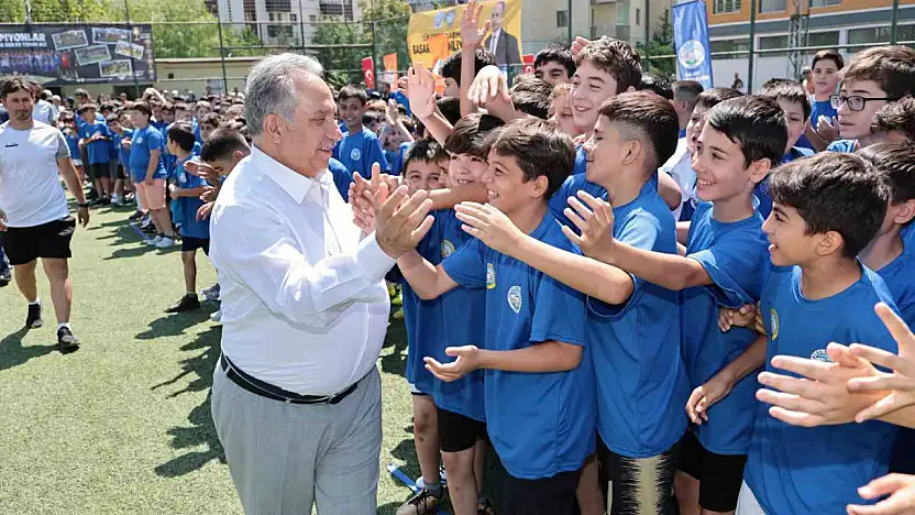 Geleceğin yıldızları Talas'ta yetişecek