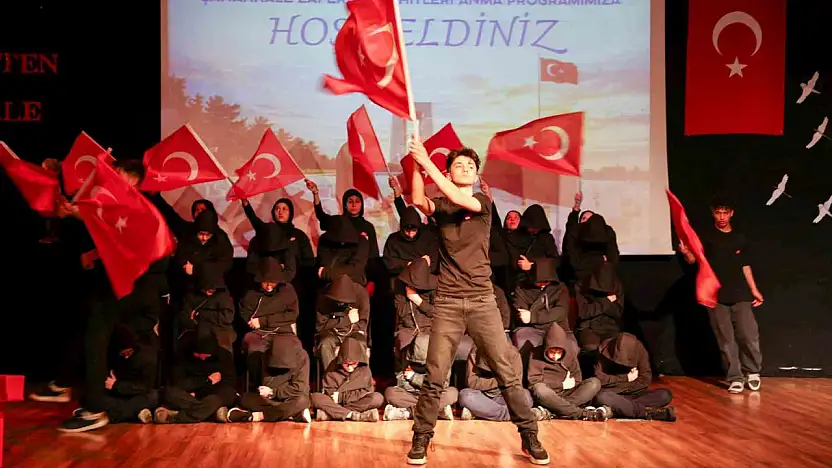 Hacılar'da Çanakkale ruhu coşkuyla anıldı