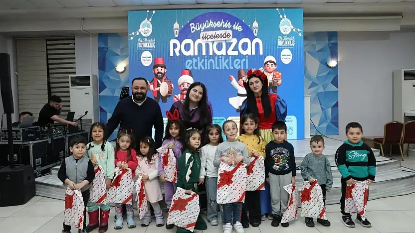 Hacılar'da etkinliklerle Ramazan sevinci yaşandı