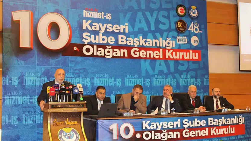 HAK-İŞ Konfederasyonu Genel Başkanı Arslan: 'Vergi sistemimizde ciddi bir sorun var'