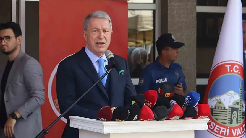 Hulusi Akar: 'Hiçbir zaman terörü de unutmadık, teröristi de unutmadık'