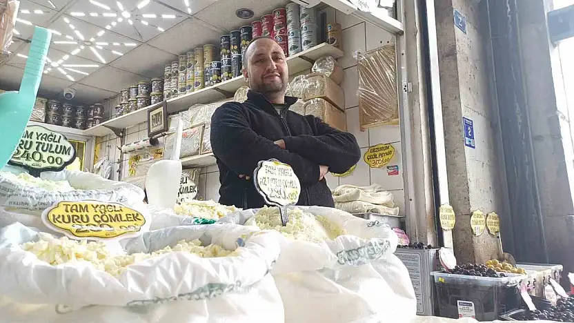 Kaliteli peynir kokusundan anlaşılır