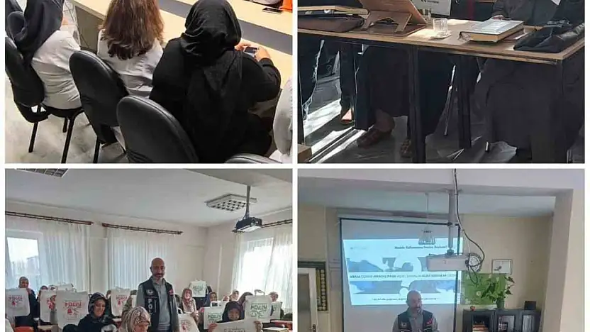 Kayseri 133 vatandaş uyuşturucu konusunda bilgilendirildi