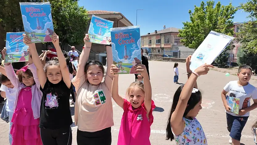Kayseri Bilim Merkezi, Talas'ta ilkokul öğrencilerine bilim rüzgarı estirdi