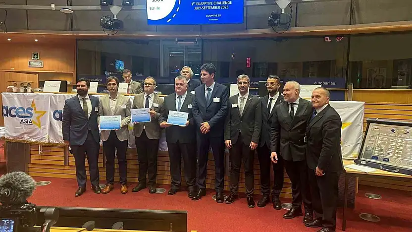 Kayseri büyükşehir Belediyesi'ne Brüksel'de 'En aktif belediye' ödülü