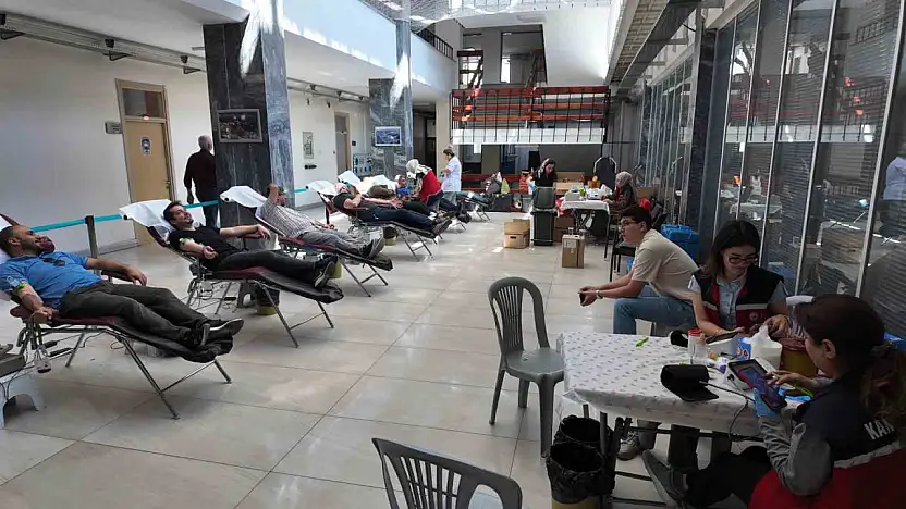 Kayseri Büyükşehir'den kan bağışına anlamlı destek