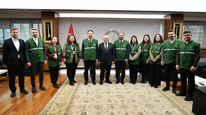 Kayseri Büyükşehir'den Yeşilay'a destek