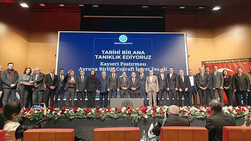 Kayseri'de 'pastırma' sevinci