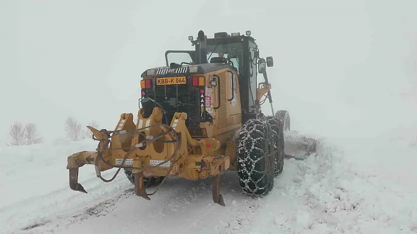 Kayseri'de 146 yol açıldı, 26 yol ise ulaşıma kapalı