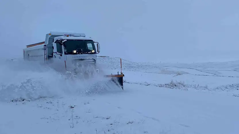 Kayseri'de 149 mahalleye ulaşım kapalı