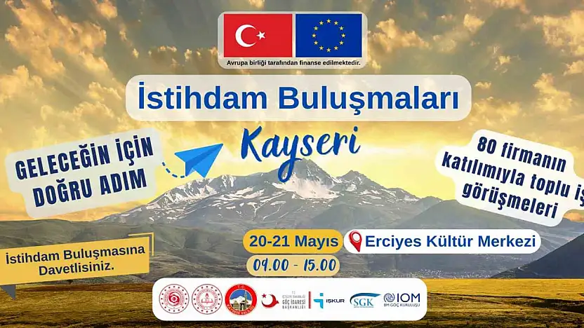 Kayseri'de bin 500 kişilik toplu iş görüşmesi yapılacak