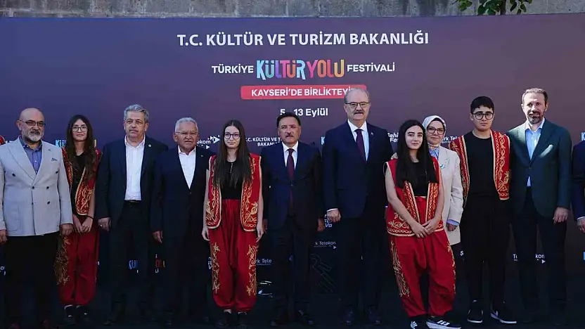 Kayseri'de Kültür Yolu heyecanı başladı