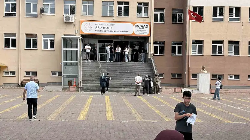 Kayseri'de LGS heyecanı başladı