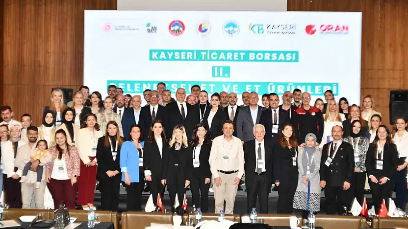 Kayseri'de masaya yatırıldı Türk Gıda Kodeksi'nde karşılık buldu
