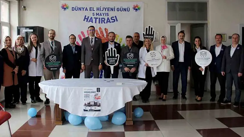 Kayseri Devlet Hastanesi'nde 'el hijyeni' eğitimi