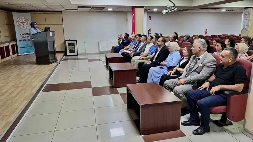 Kayseri Devlet Hastanesi'nde Risk Yönetim Kurulu Dönemsel Değerlendirme Toplantısı düzenlendi