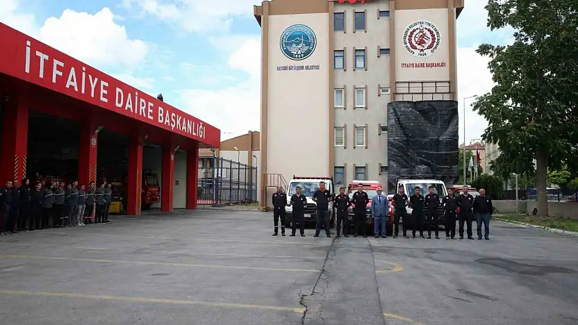 Kayseri İtfaiyesi, bir ayda 567 olaya müdahale etti