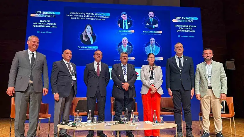 Kayseri'nin düşük karbonlu ulaşım vizyonu UITP Konferansı'nda ilgi gördü