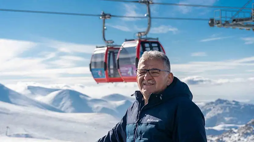 Kayseri'nin zirvesi Erciyes, Türk dünyası ile buluşuyor