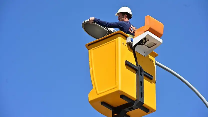 Kayseri OSB'de aydınlatmada tasarruf dönemine geçiliyor