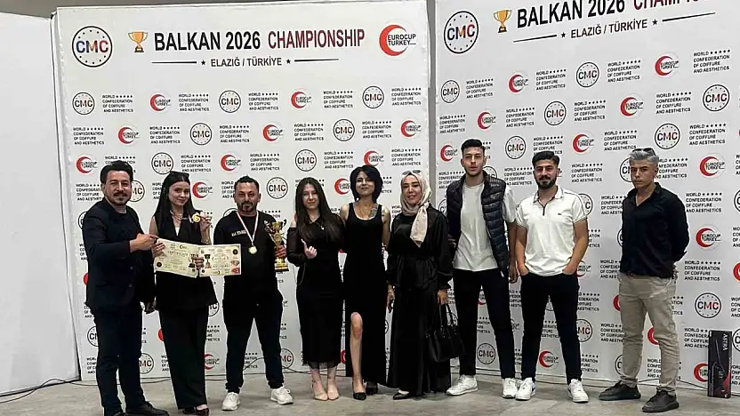 Kayserili kuaförden Balkanlar Kuaförler Turnuvası'nda büyük başarı