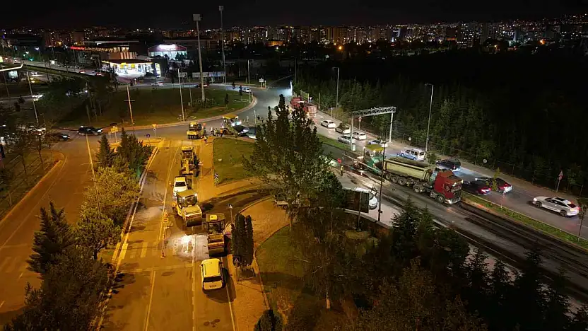 Kerkük bulvarında 14 milyon TL'lik asfalt çalışması