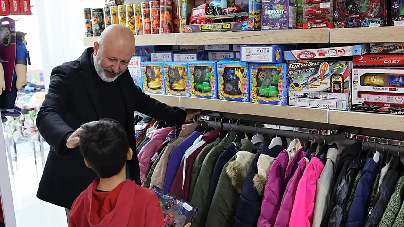 Kocasinan'da Ramazan Bayramı'nda ailelerin yüzü güldü