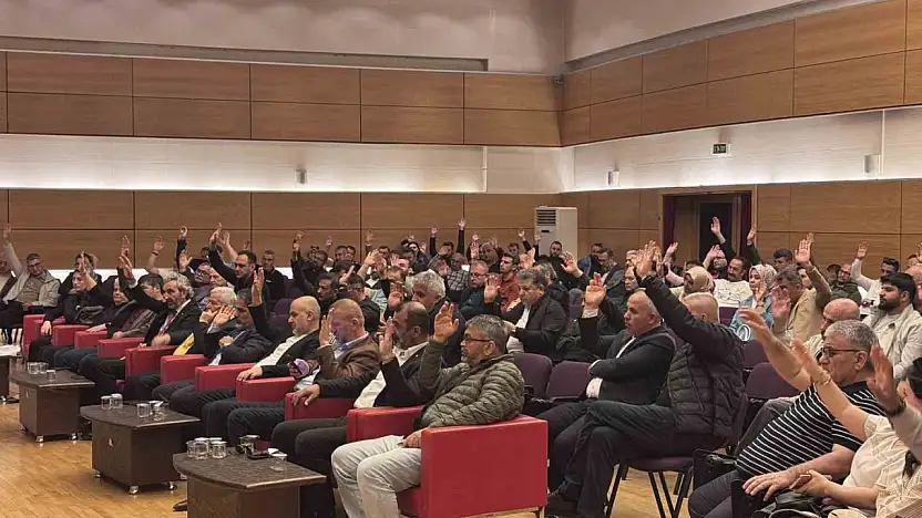 Kooperatif Başkanı Kösedağ: '323 dönümlük bir araziyle ilgili müracaatımızın yüzde 50'si tamamlandı'