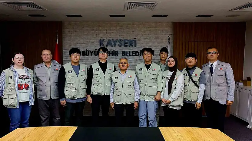 Kültepe'te uluslararası ilgi: Başkan Büyükkılıç Güney Kore heyetini kabul etti