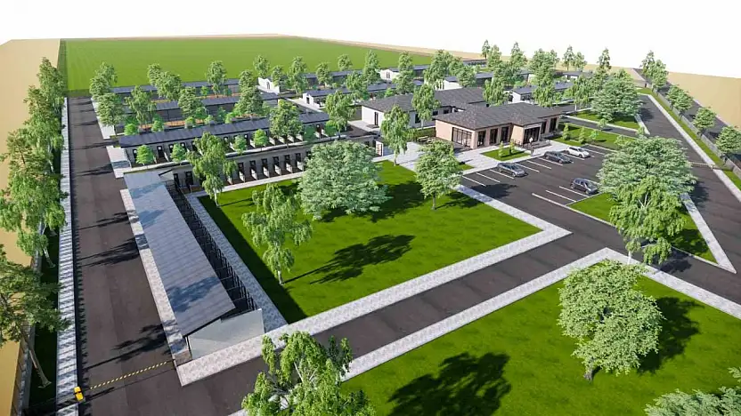 Melikgazi Belediyesi'nin Hayvan Bakım Evi hızla tamamlanıyor