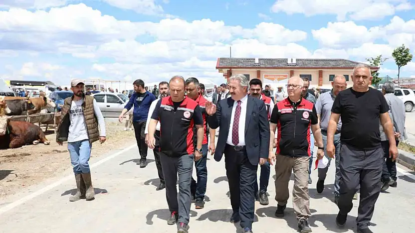 Melikgazi'de Kurban Pazar Yerleri hazır