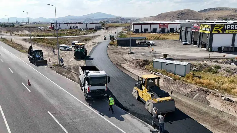 Metal Sanayi Sitesi'nde asfalt çalışması tamamlandı