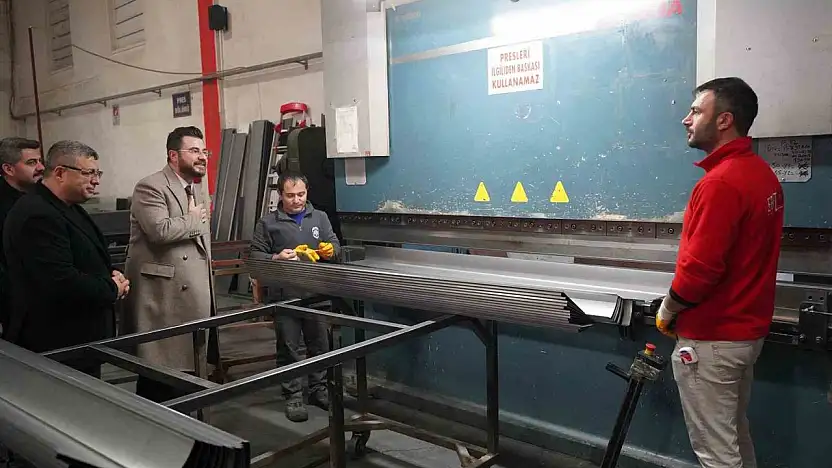 Okandan'dan OSB'de net mesaj: 'Üreten Kayseri, güçlü Türkiye'