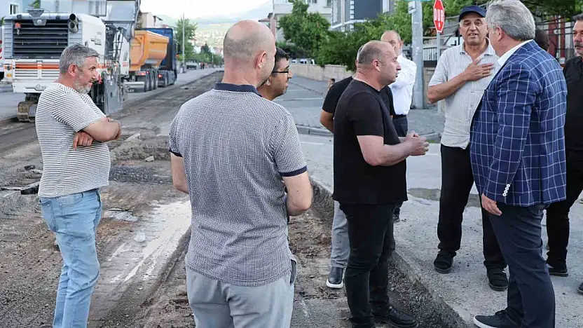 Osmanlı mahallesinin yolları ve çehresi yenileniyor