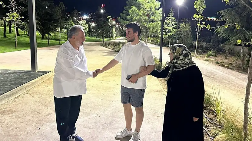 Projesi yarışmayla belirlenen tek millet bahçesi Talas'ta açılıyor