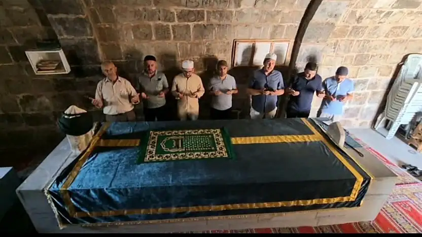 Şem'un El Gazi Türbesi'nde Gazze ve Yağmur Duası