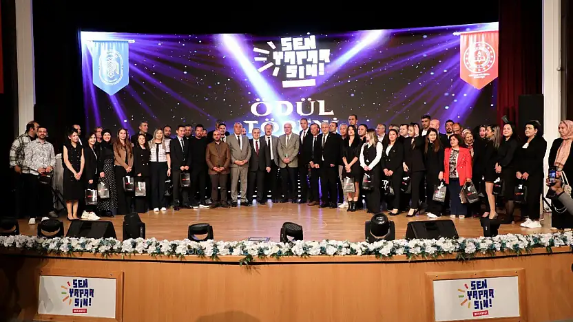 Sen Yaparsın Melikgazi Ödül Töreni büyük bir coşkuyla gerçekleşti