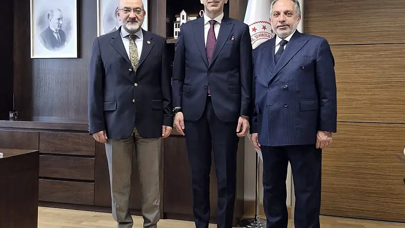 Talas'a yeni vizyon İklim Müzesi için Ankara'da önemli temas