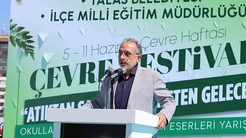 Talas'ta çevre bilinci şenlikle bütünleşti